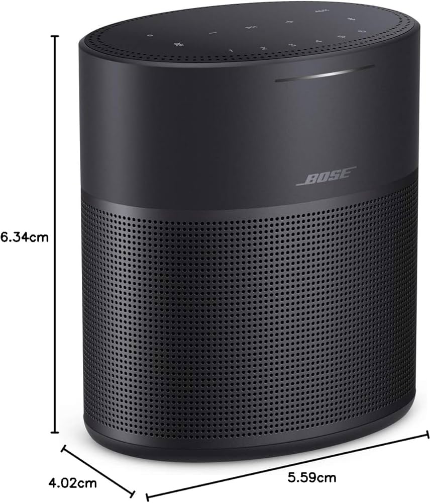 Bose Home Speaker 300 mit Amazon Alexa Built-in, Schwarz