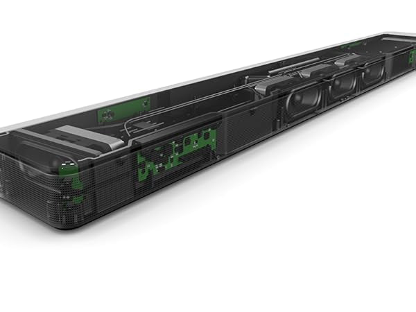 BOSE Soundbar 500 mit Integrierter Amazon Alexa-Sprachsteuerung Schwarz Generalüberholt