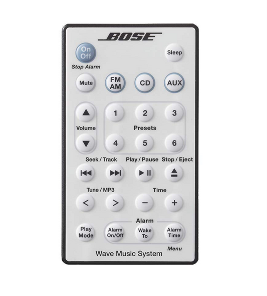 Bose Wave Music System Fernbedienung Weiß XXL
