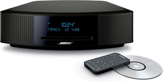 Bose Wave Music System IV CD/ MP3 DAB Radio Wecker AUX Fernbedienung Schwarz