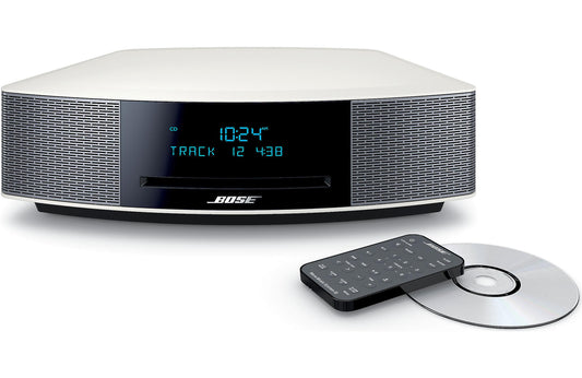 Bose Wave Music System IV CD/ MP3 DAB Radio Wecker AUX Fernbedienung Weiss